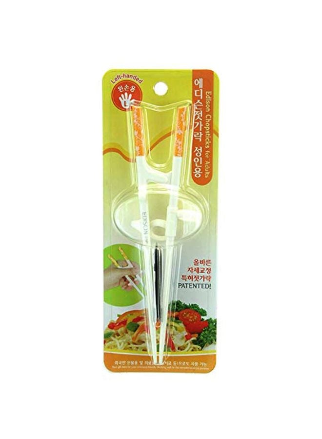 Chopsticks Edison Training Chopstick Orange/White 10x4x0.8inch