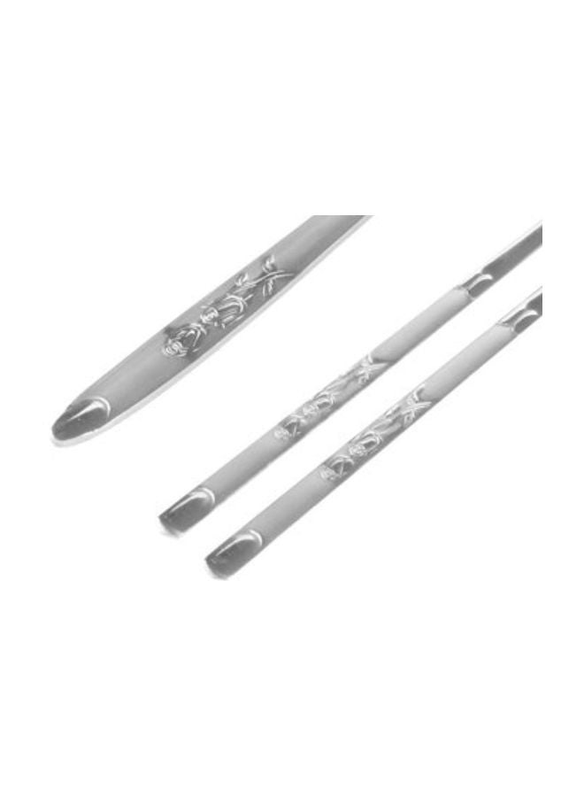 10-Piece Stainless Steel Chopstick And Spoon Set Silver - v1584024708/N35529184A_5