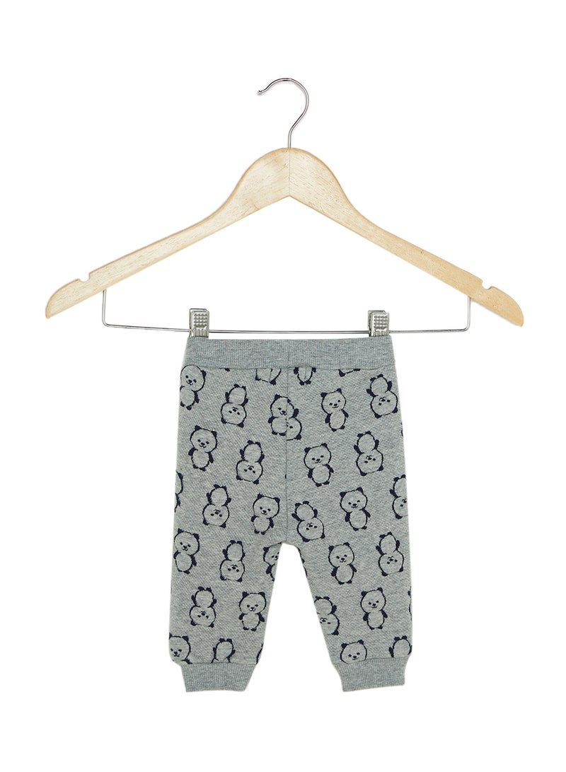 NAME IT - Somil Sweatpants Grey Melange - Image 1