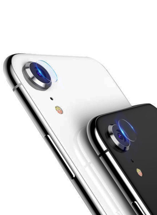 Benks 2-Piece Tempered Glass Camera Protector Set For Apple iPhone XR Clear