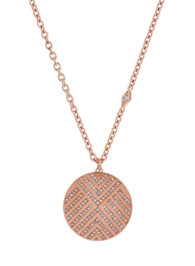 FOSSIL Stainless Steel Multi Shaped Necklace 