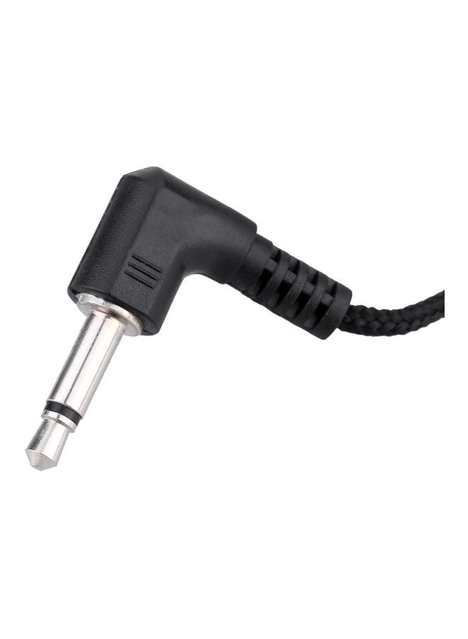 Mini Portable Clip-On Lapel Lavalier Wired Microphone I1396-A Black  - Image 5