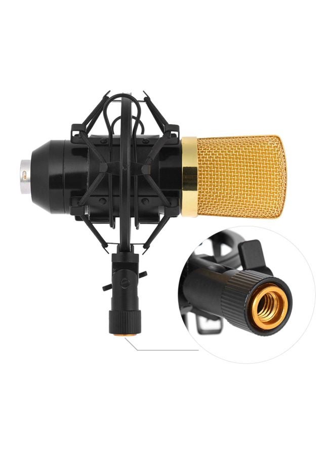 Professional Broadcasting Studio Recording Condenser Microphone Set I2146-A Black  - Image 3