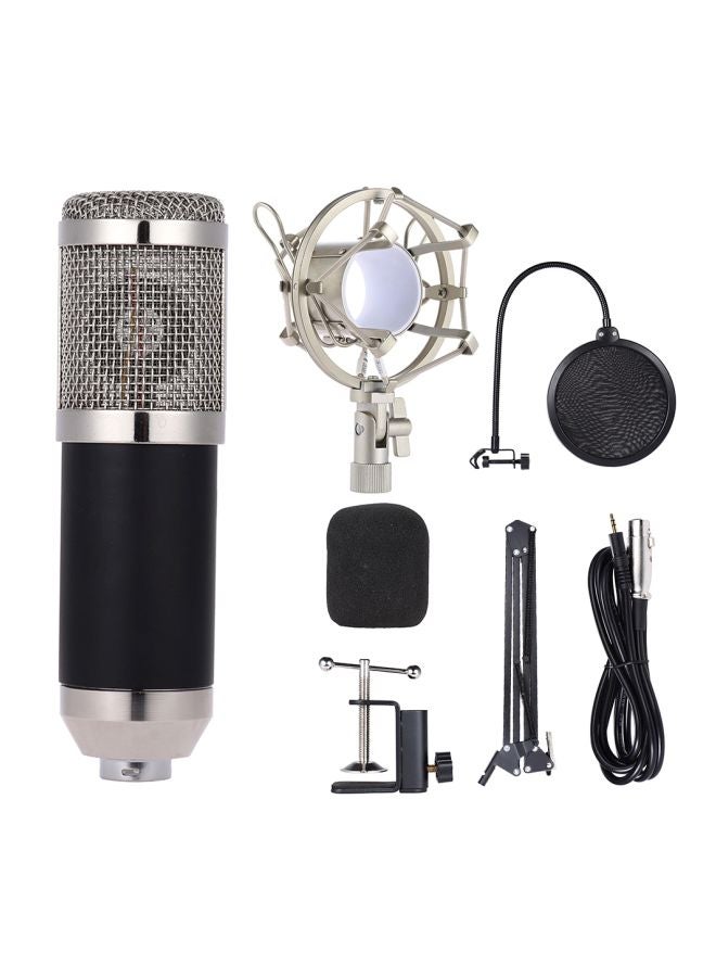 Professional Broadcasting Studio Recording Condenser Microphone Set I2694B-A Black  - Image 1