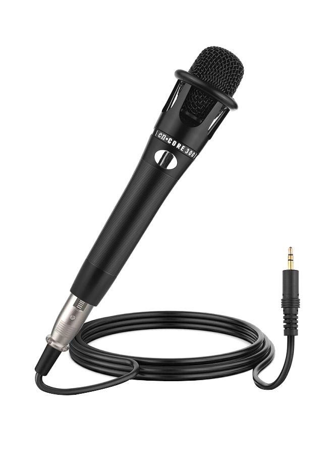 Wired Handheld Microphone I4574B-A Black  - Image 1