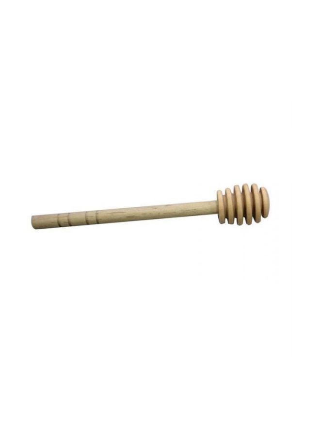 Generic Wooden Honey Spoon Beige  - Image 2
