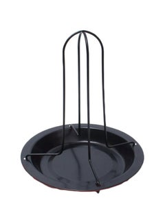 Generic Upright Vertical Chicken Roaster Black/Red 19x17cm  - Image 1