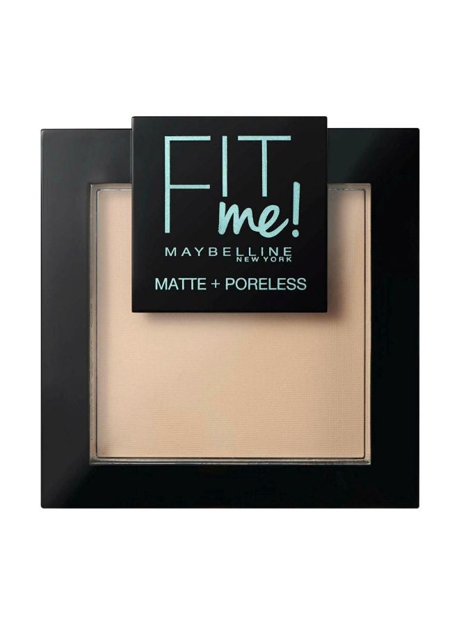 MAYBELLINE NEW YORK - Fit Me Matte + Poreless Foundation Powder 115 Ivory - Image 1