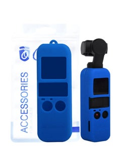 Ozone Protective Silicone Case For Osmo Pocket Gimbal Camera Blue  - Image 2