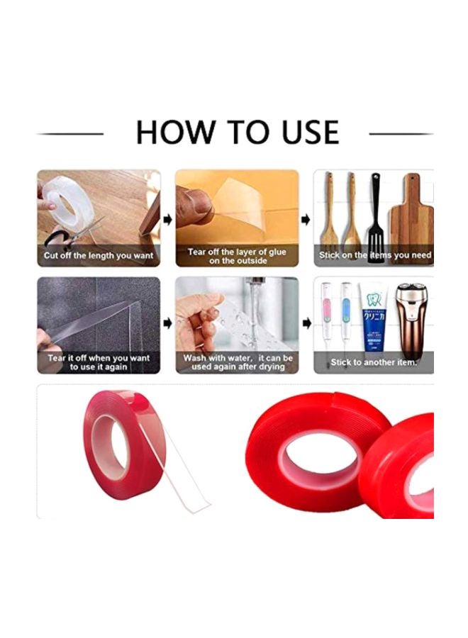 Double Sided Adhesive Tape Clear  - Image 4