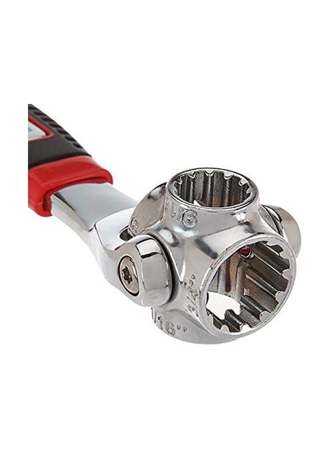 48-In-1 Multi Socket Wrench Red/Black/Silver  - Image 3