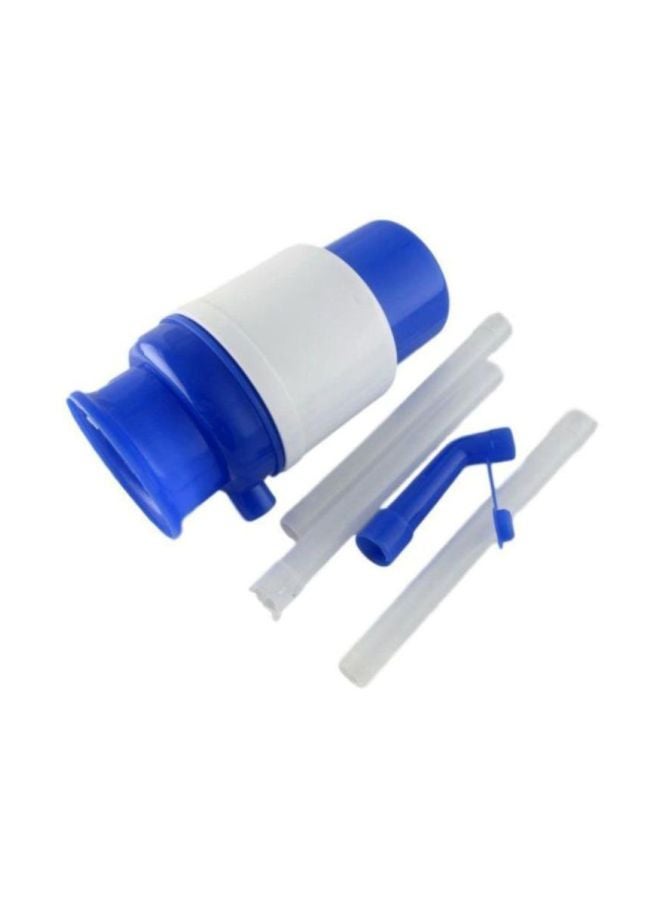Generic Manual Drinking Water Pump White/Blue 