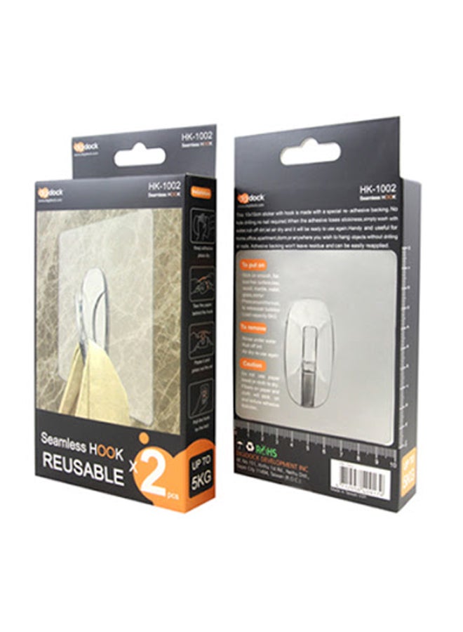 Digidock Seamless And Reusable Hook White  - Image 2