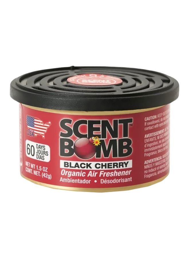 SCENT BOMB Black Cherry Organic Air Freshner 