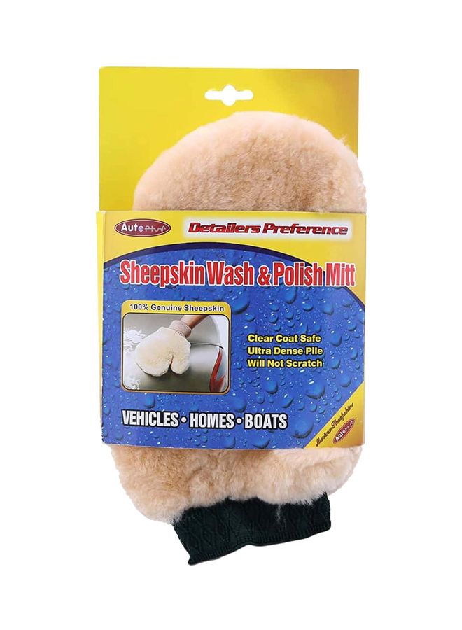 AUTO PLUS Car Polish Sheepskin Soft Glove - Image 2