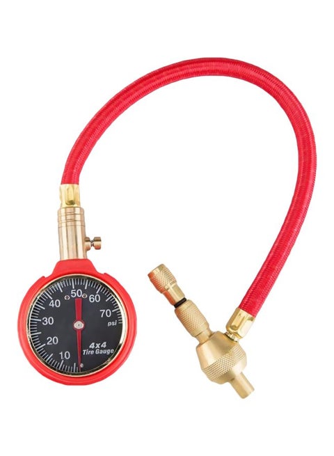 Easy Tire Deflator With Gauge