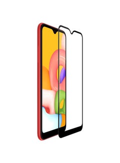 yopah Tempered Glass Screen Protector For Samsung Galaxy A01 Black/Clear  - Image 2