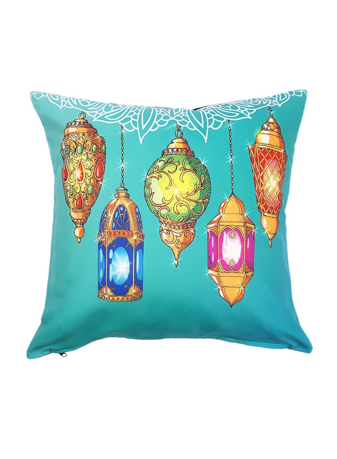 ألوان غطاء وسادة بعبارة "رمضان كريم" متعدد الألوان 40x40سم - Image 1