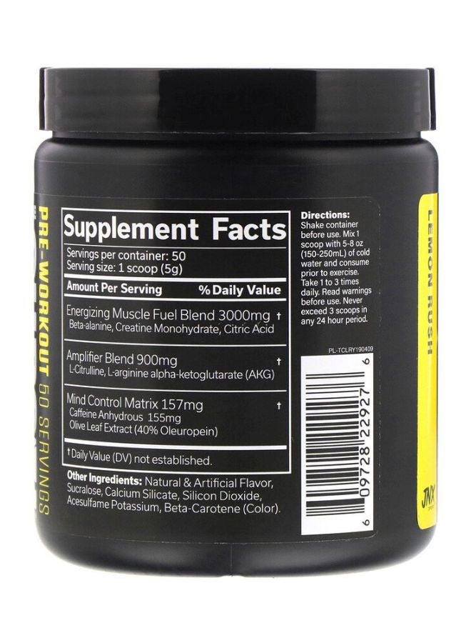 The Curse Pre Workout Dietary Supplement - Lemon Rush - Image 2