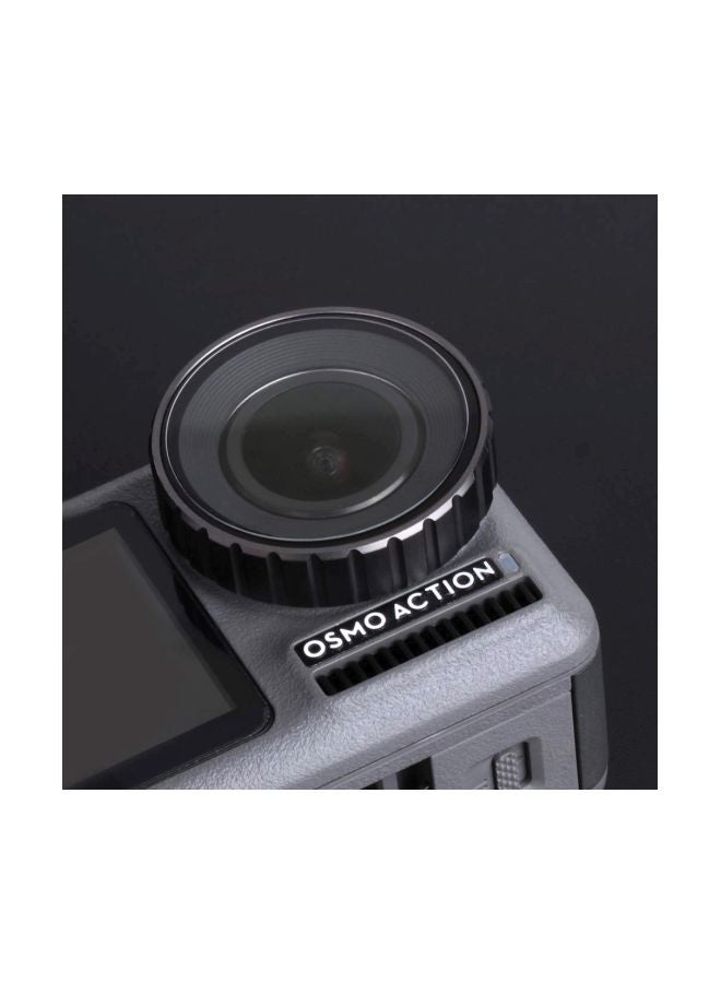 أوزون قطعتان من لاصقة حماية للشاشة من الزجاج المقوى لكاميرا الحركة أوزمو شفاف - Image 4