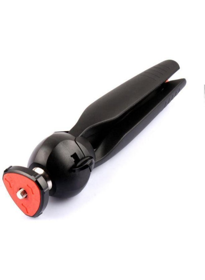 يونجتنج حامل صغير ومحمول وثلاثي القوائم مع مشبك للتثبيت أسود - Image 3