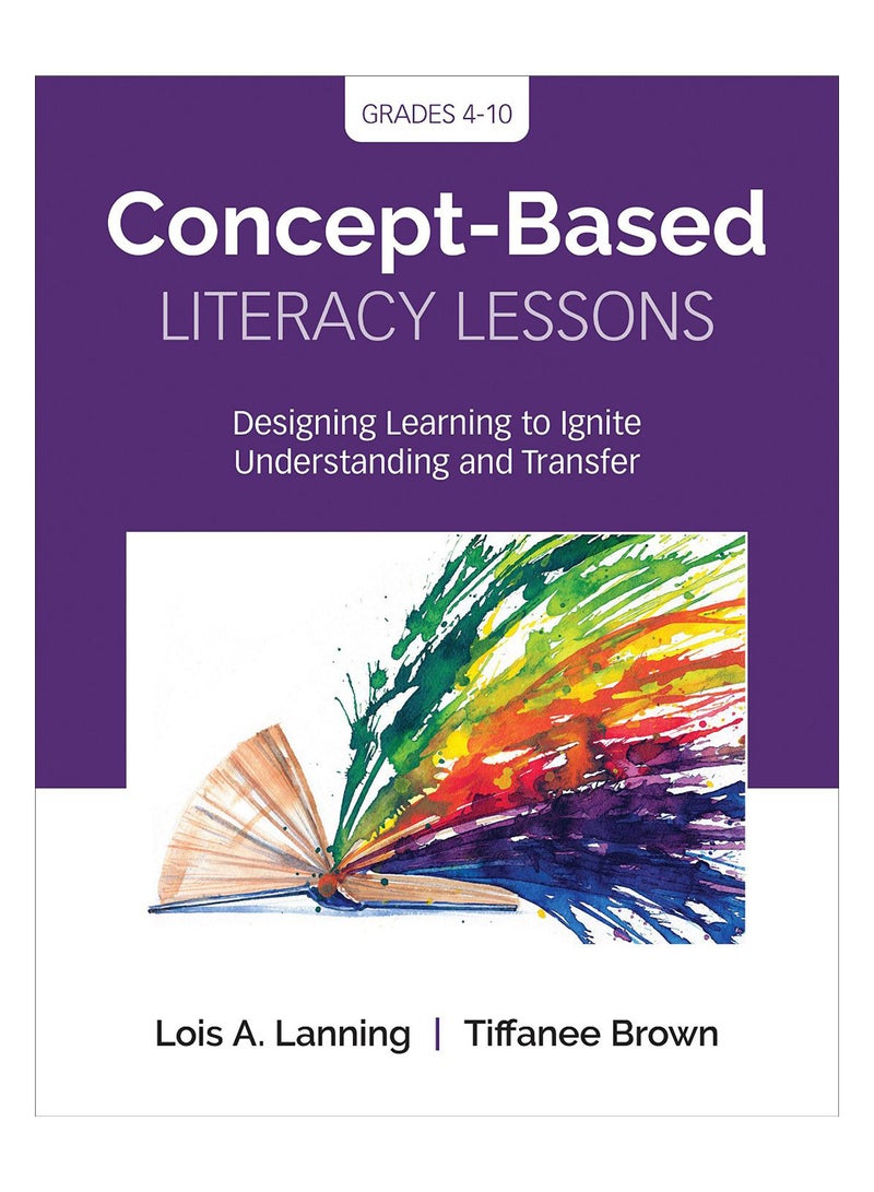 Concept-Based Literacy Lessons paperback english - 09-Apr-19 