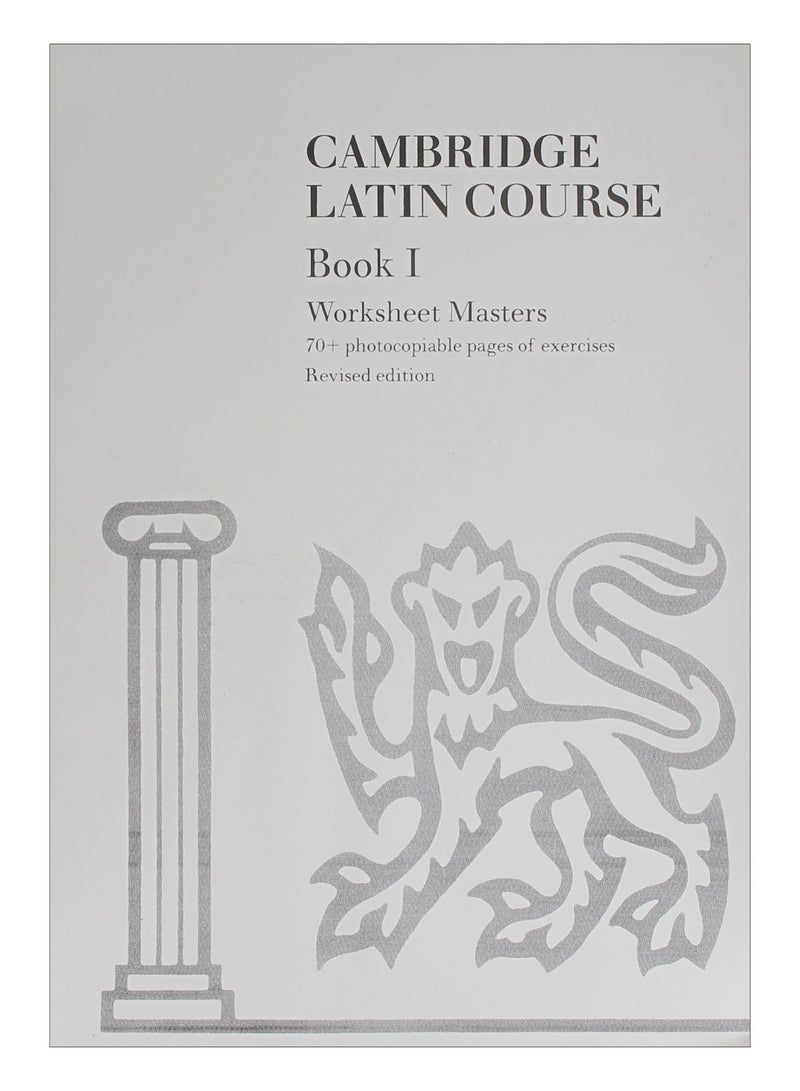 Cambridge Latin Course Book I Worksheet Masters Paperback English by Cambridge School Classics Project - 07-Oct-93 
