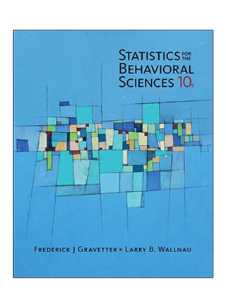 Statistics For The Behavioral Sciences Paperback English by Frederick J. Gravetter - 42370 - v1584091093/N35575273A_1
