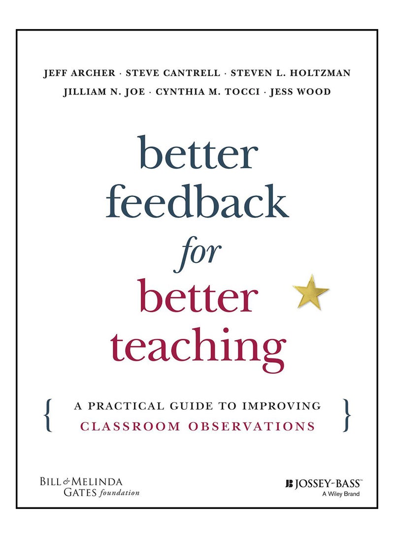 Better Feedback For Better Teaching Paperback English by Jeff Archer - 42475