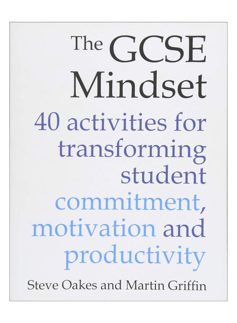 The Gcse Mindset Paperback English by Steve Oakes - 43091 