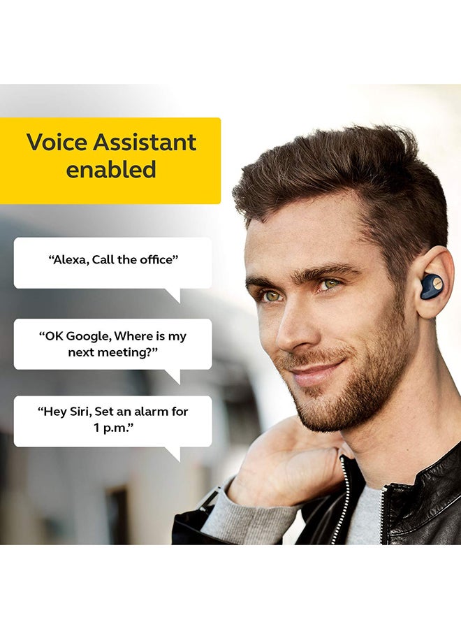 Jabra - Elite Active 65t Earbuds – Passive Noise Isolating Bluetooth Sports Earphones with Motion Sensor For Fitness Tracking – True Wireless Calls and Music Copper Blue - Image 1