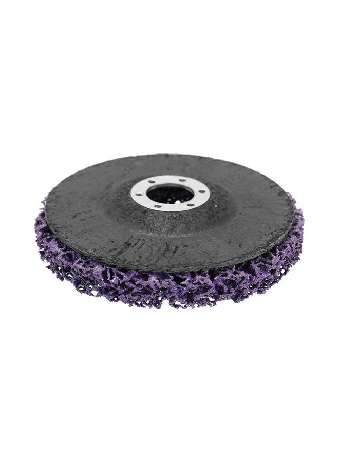 2-piece Abrasive Removal Clean Wheel Disc Set Black/Purple 4inch  - Image 1