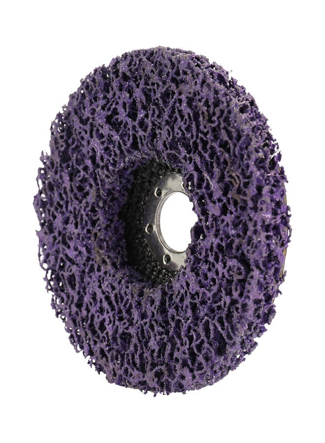 2-piece Abrasive Removal Clean Wheel Disc Set Black/Purple 4inch  - Image 2