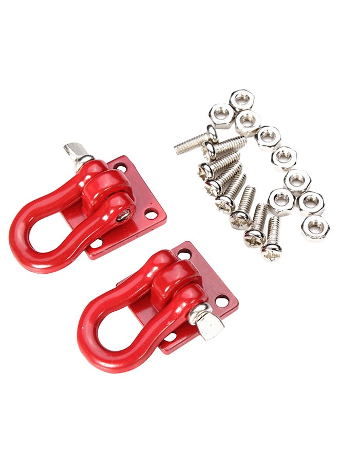 2-Piece Towing Buckle Tow Hook Set With Bolts - Image 1
