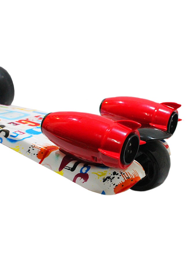 FAMILY CENTER Toy Scooter With Music/Light/Smoke 13-18-606 Multicolour  - Image 4