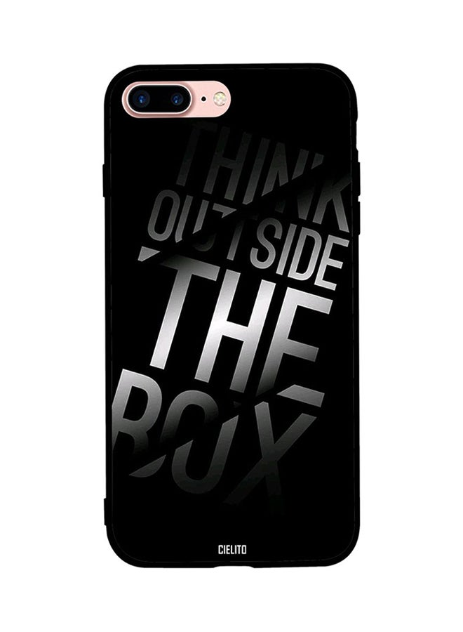 RUSSO Protective Case Cover For Apple iPhone 7 Plus Think Outside The Box 