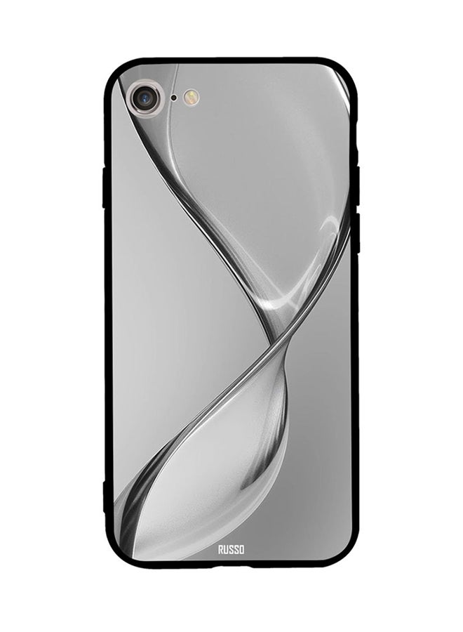 CIELITO Protective Case Cover For Apple iPhone 8 Laminar Flow Water