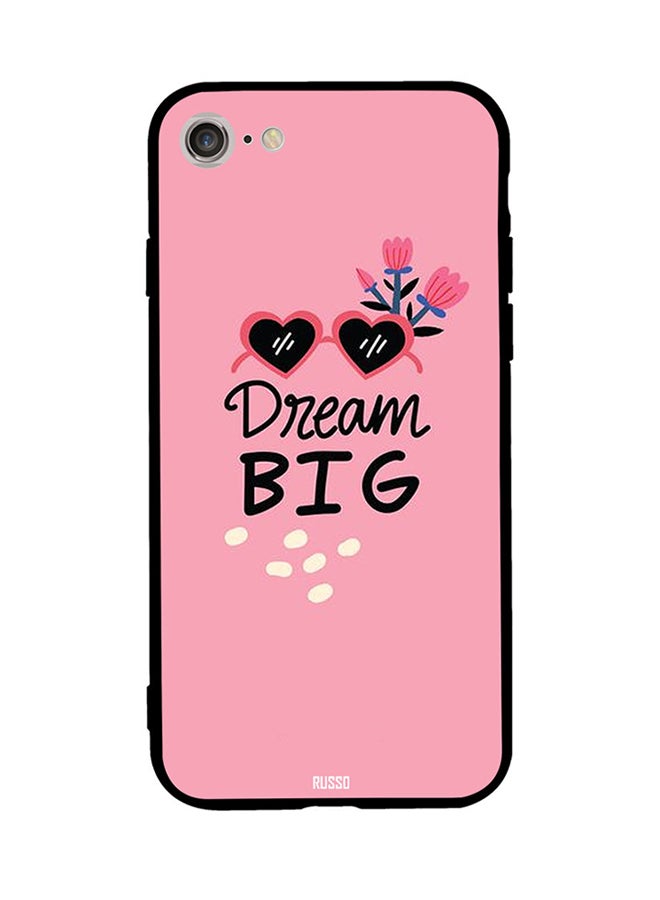 CIELITO Protective Case Cover For Apple iPhone 8 Dream Big Heart Glasses