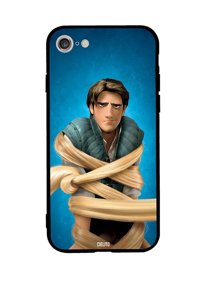 CIELITO Protective Case Cover For Apple iPhone 8 Tangled Guy From Hair