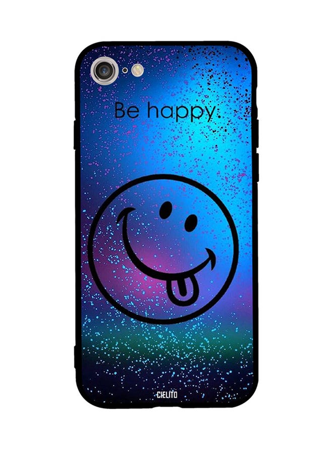 CIELITO Protective Case Cover For Apple iPhone 8 Smiley Be Happy