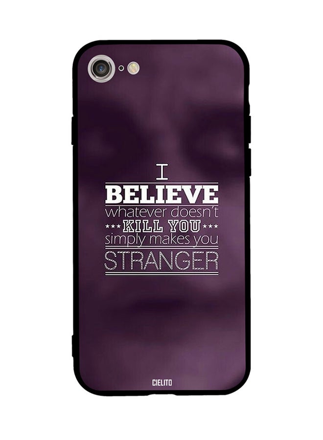 CIELITO Protective Case Cover For Apple iPhone 8 Whatever Doesnt Kill You Makes You Stranger Joker Quote