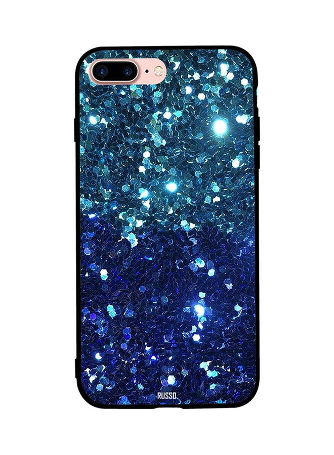 RUSSO Skin Case Cover -for Apple iPhone 8 Plus Cover Sparkling Design Pattern Cover Sparkling Design Pattern