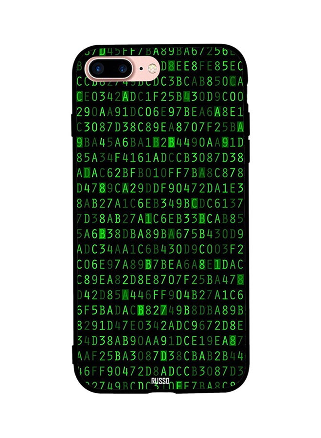 RUSSO - Skin Case Cover -for Apple iPhone 8 Plus Cover The Matrix Pattern Cover The Matrix Pattern - Image 1