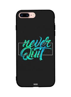 RUSSO Skin Case Cover -for Apple iPhone 8 Plus Cover Box Shaped Never Quit Cover Box Shaped Never Quit 