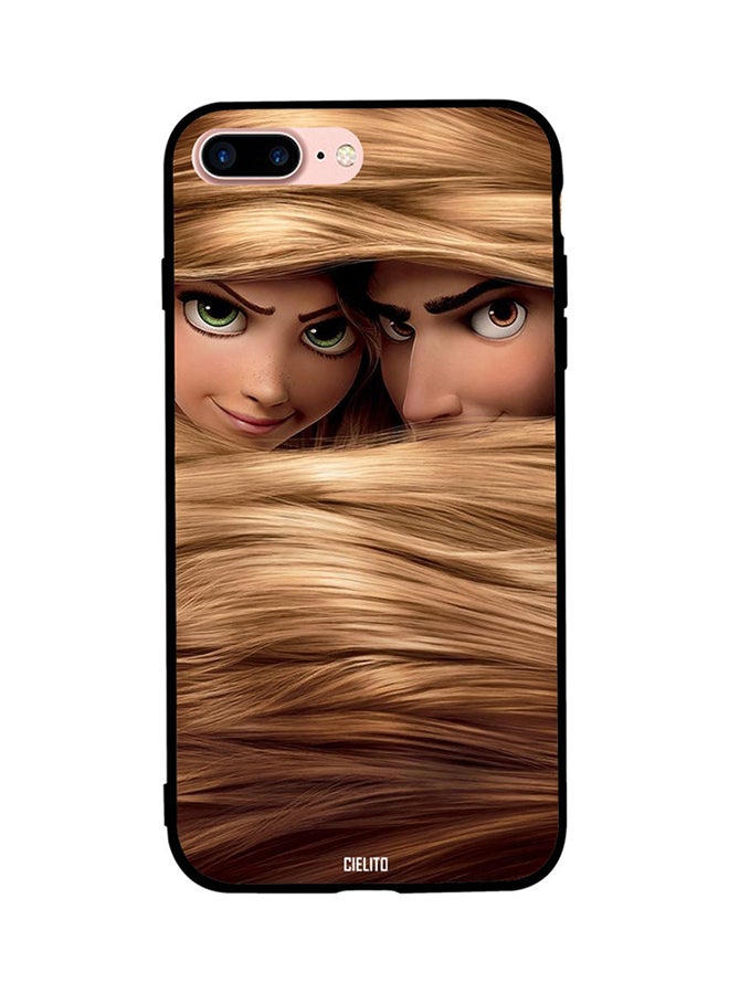 CIELITO Skin Case Cover -for Apple iPhone 8 Plus Cover Frozen Movie Girl in Hair Cover Frozen Movie Girl in Hair