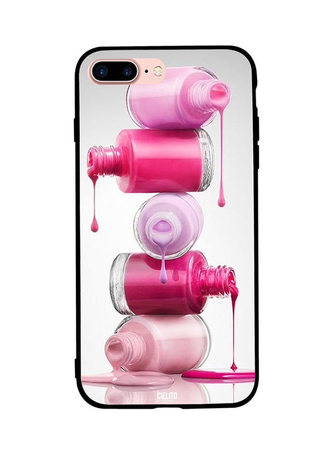 CIELITO Skin Case Cover -for Apple iPhone 8 Plus Cover Nailpaint Bottles Cover Nailpaint Bottles 