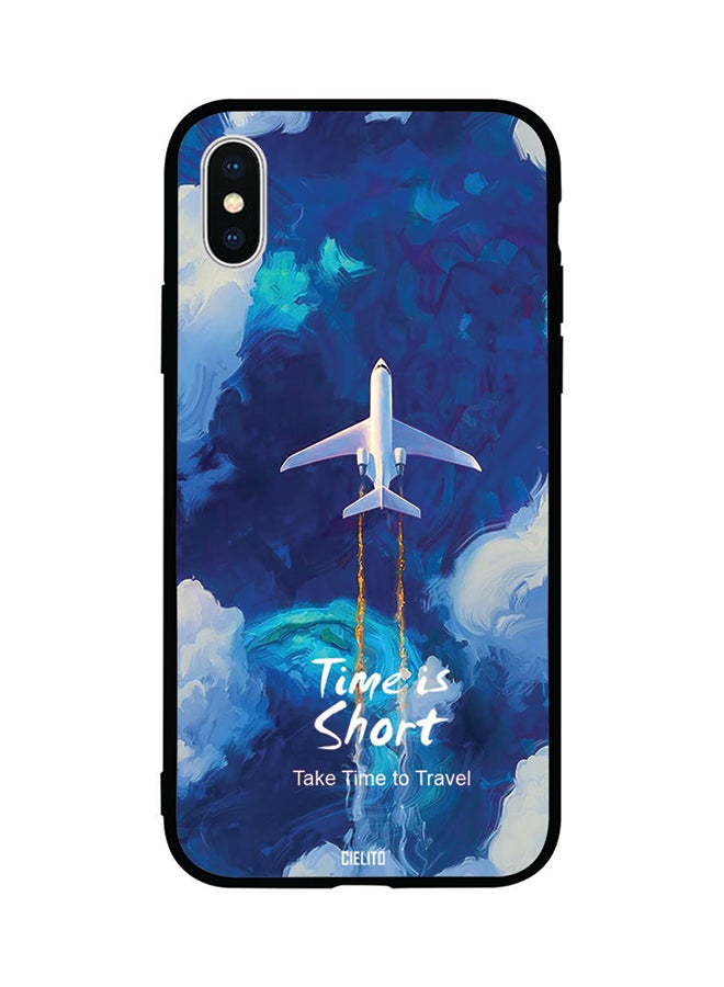 CIELITO Skin Case Cover -for Apple iPhone X Time is Short Time is Short 