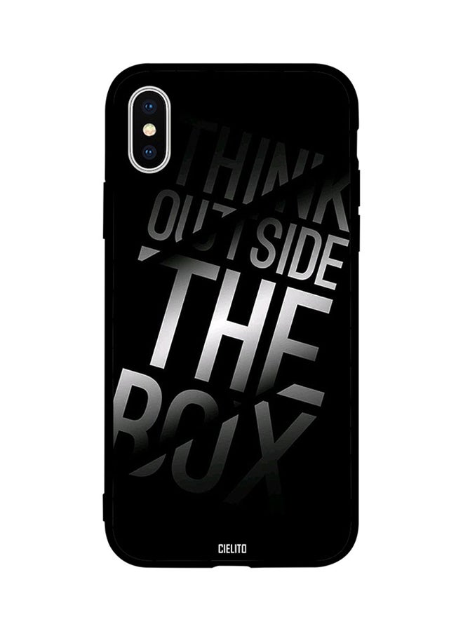 CIELITO Skin Case Cover -for Apple iPhone X Think Outside The Box Think Outside The Box 