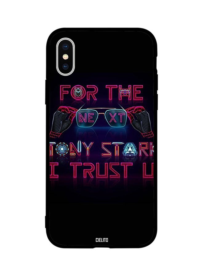 CIELITO Skin Case Cover -for Apple iPhone X Tony Stark I Trust You Tony Stark I Trust You