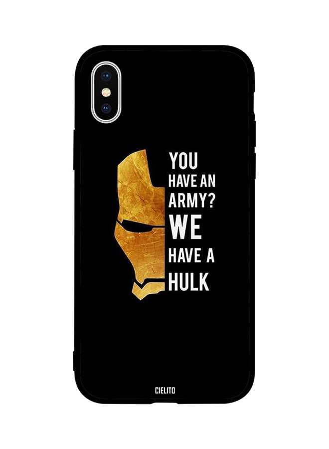 CIELITO Skin Case Cover -for Apple iPhone X We Have a Hulk We Have a Hulk